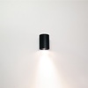 Artdelight Modern Industriële wandlamp Roulo 1-lichts zwart