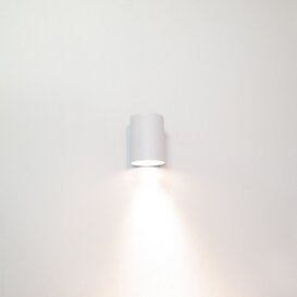 Wandlamp Roulo 1-lichts wit
