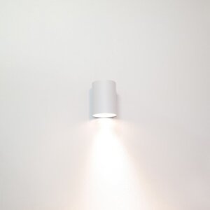 Artdelight Modern Scandinavisch wandlamp Roulo 1-lichts wit