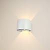 Artdelight Modern Scandinavische wandlamp Gyro 1-lichts wit
