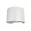 Artdelight Modern Scandinavische wandlamp Gyro 1-lichts wit