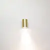 Artdelight Modern Hotel chique wandlamp Roulo 1-lichts goud