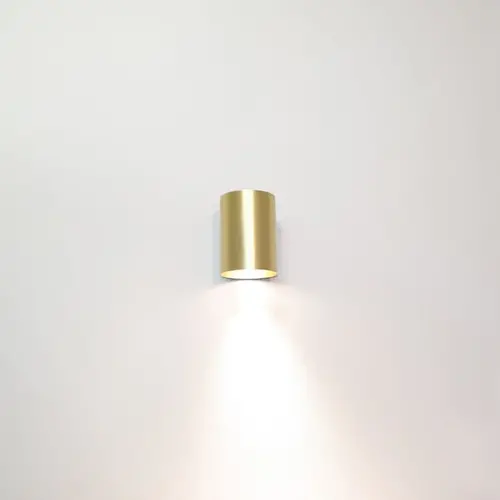 Modern Hotel chique wandlamp Roulo 1-lichts goud