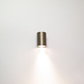 Wandlamp Roulo 1-lichts licht brons