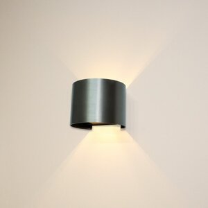 Artdelight Modern Industriële wandlamp Gyro 1-lichts licht brons