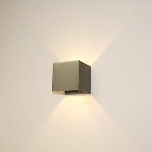 Artdelight Modern Industriële wandlamp Gymm 1-lichts licht brons