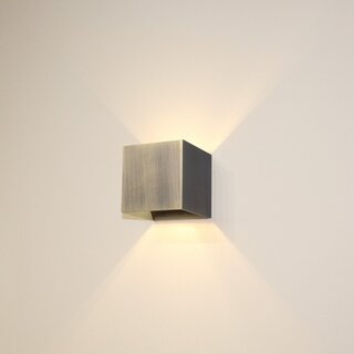 Wandlamp Gymm 1-lichts antiek brons