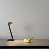 Artdelight Modern Industriële tafellamp Omega 1-lichts zwart