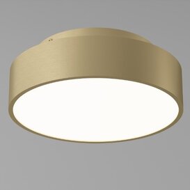 Plafondlamp Chicago 1-lichts warm goud