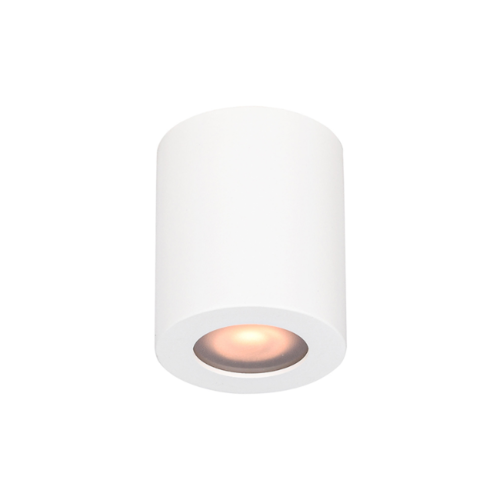 Modern Scandinavisch plafondlamp Redondo 1-lichts IP54 wit