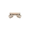 Artdelight Modern Scandinavisch opbouwspot Laguna 2-lichts champagne