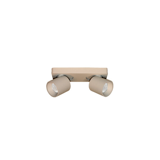 Artdelight Modern - Scandinavisch - opbouwspot - 2-lichts - Champagne - Laguna