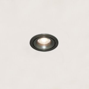 Artdelight Klassiek Industriële inbouwspot Alice 1-lichts licht brons