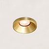Artdelight Modern Hotel chique inbouwspot Malmo 1-lichts mat goud