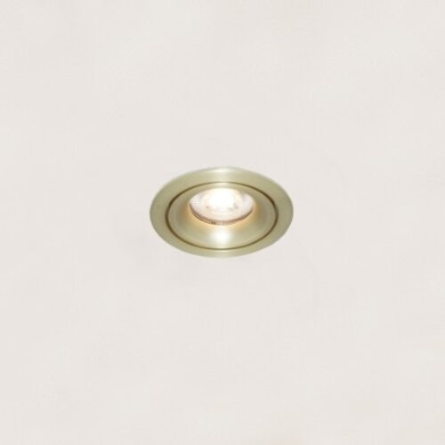 Modern Hotel chique inbouwspot Alice 1-lichts mat goud