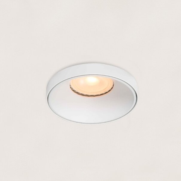 Artdelight Modern Scandinavische inbouwspot Malmo 1-lichts wit