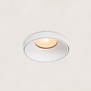 Modern Scandinavische inbouwspot Malmo 1-lichts wit