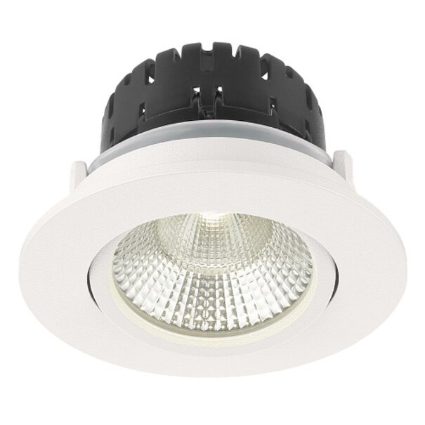 Artdelight Modern Scandinavisch inbouwspot Austin 1-lichts wit