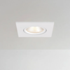 Artdelight Modern minimalistische inbouwspot Austin 1-lichts vierkant wit