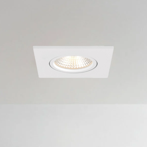 Modern - Minimalistische - inbouwspot - 1-lichts -vierkant - wit - Austin