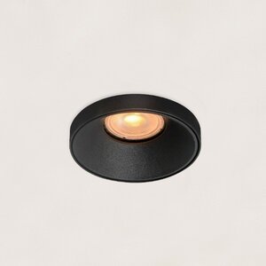 Artdelight Modern industrieel inbouwspot Malmo 1-lichts zwart