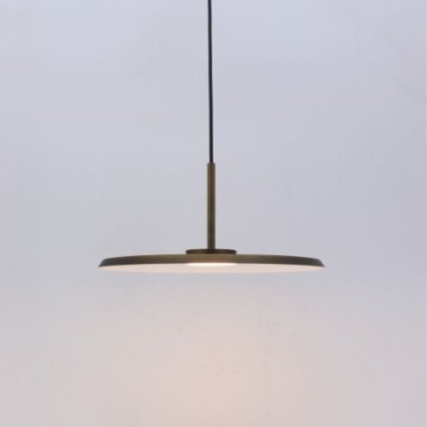 Artdelight Retro hanglamp Osorno 1-lichts brons