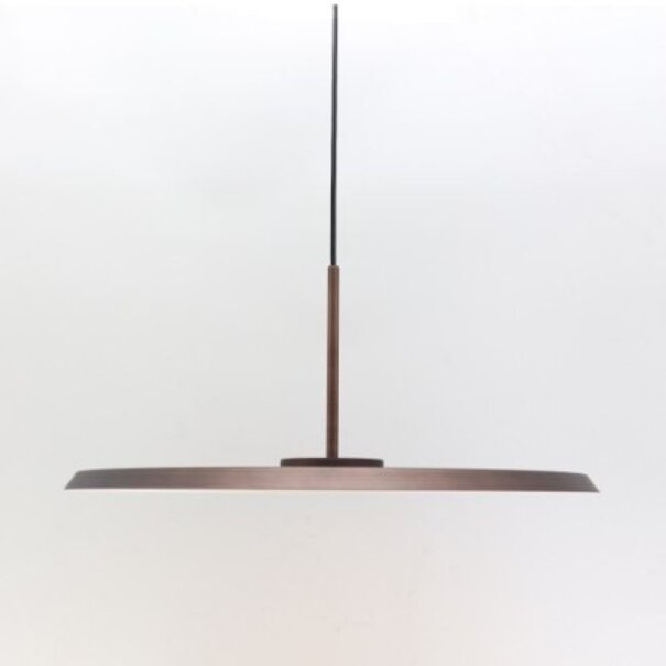 Artdelight Modern Industriële hanglamp Osorno 1-lichts koper