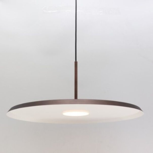Artdelight Modern Industriële hanglamp Osorno 1-lichts koper