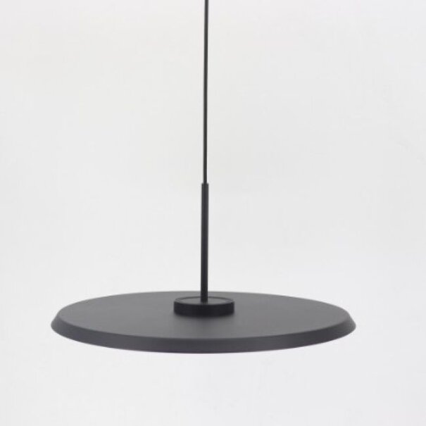 Artdelight Modern - Industriële - hanglamp - 1-lichts - zwart - Osorno