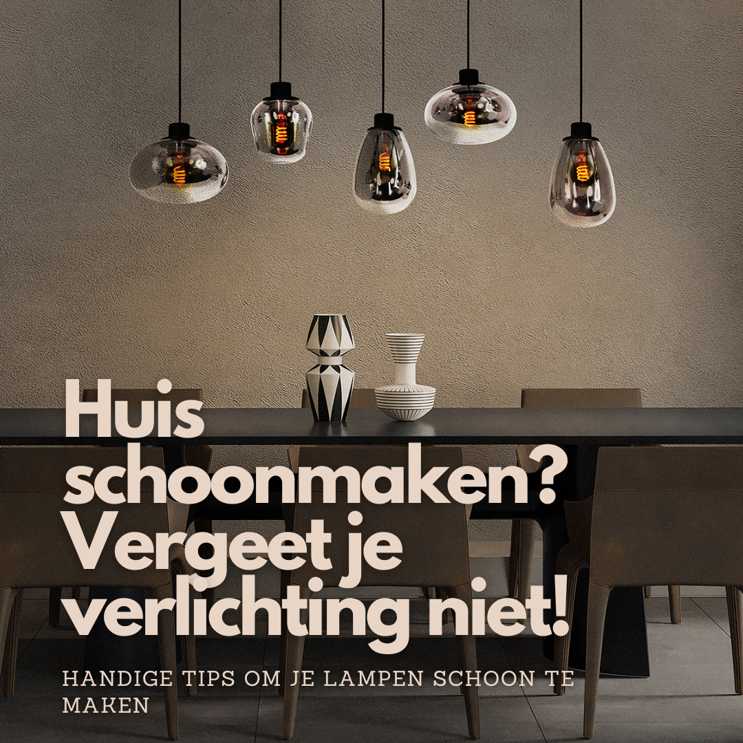 metalen lamp schoonmaken