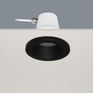 Inbouwspot Bados 1-lichts zwart IP65