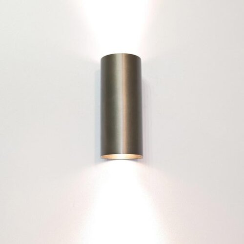 Klassiek Industrieel wandlamp Roulo 2-lichts licht brons