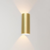 Artdelight Modern Hotel Chique wandlamp Brody 2-lichts goud geborsteld