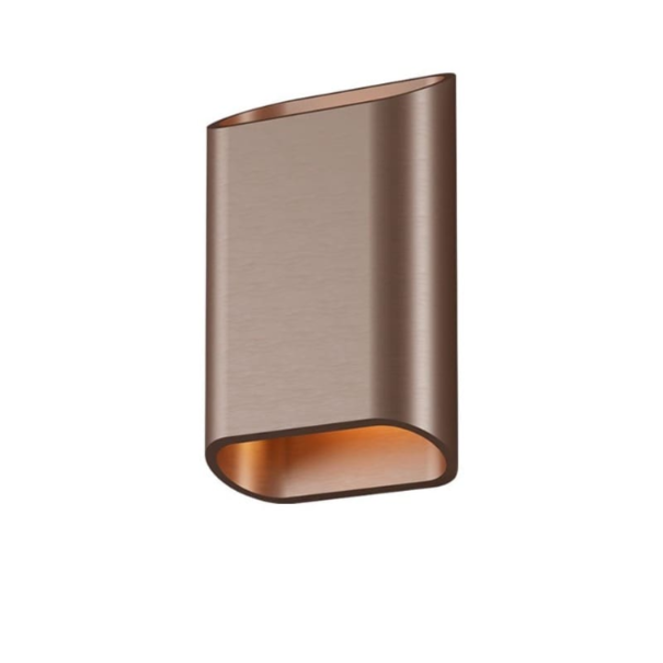 Artdelight Modern klassiek wandlamp Diaz small 2-lichts brons geborsteld