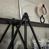 BelaLuz Moderne Industriële Wandkast Piega XL 220 cm 5 laags grijs