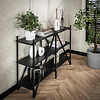 BelaLuz Moderne Industriële Wandkast Piega 130 cm grijs