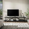 BelaLuz Modern Industriële TV meubel Piega 220 cm grijs