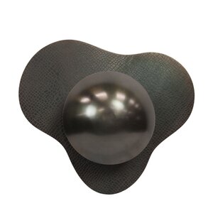 BelaLuz Modern Industriële wandlamp Lylo 1-lichts zwart geborsteld