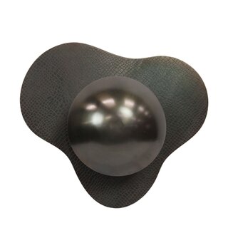 Wandlamp Lylo 1-lichts zwart geborsteld