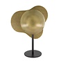Moderne Industriële tafellamp Lylo 1-lichts antique brass