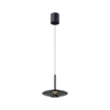 Artdelight minimalistisch design hanglamp Madison 1-lichts zwart smoke