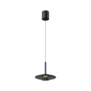 Minimalistisch - design - hanglamp - 1-lichts - zwart smoke - Madison