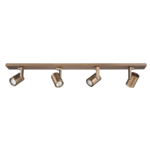 Highlight Klassiek Industriële opbouwspot Leta 4 lichts brons