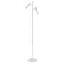 Moderne minimalistische Piero vloerlamp 2-lichts zand