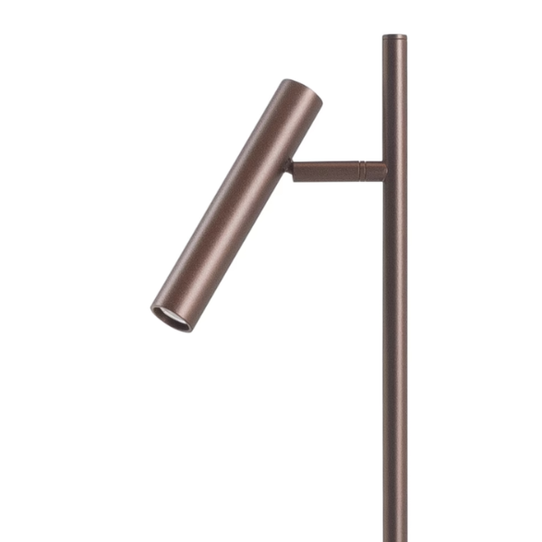 Highlight Moderne minimalistische Piero vloerlamp 1-lichts choco