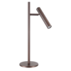Highlight Moderne minimalistische tafellamp Piero 1-lichts choco