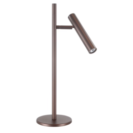 Tafellamp Piero 1-lichts choco