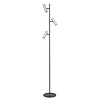 Highlight Moderne vloerlamp Trend 3-lichts zwart Nickel