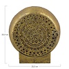BelaLuz Retro Ibiza tafellamp Flor 1-lichts goud
