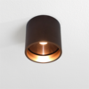 Artdelight Moderne Industriële plafondlamp Orleans 1-lichts brons geborsteld